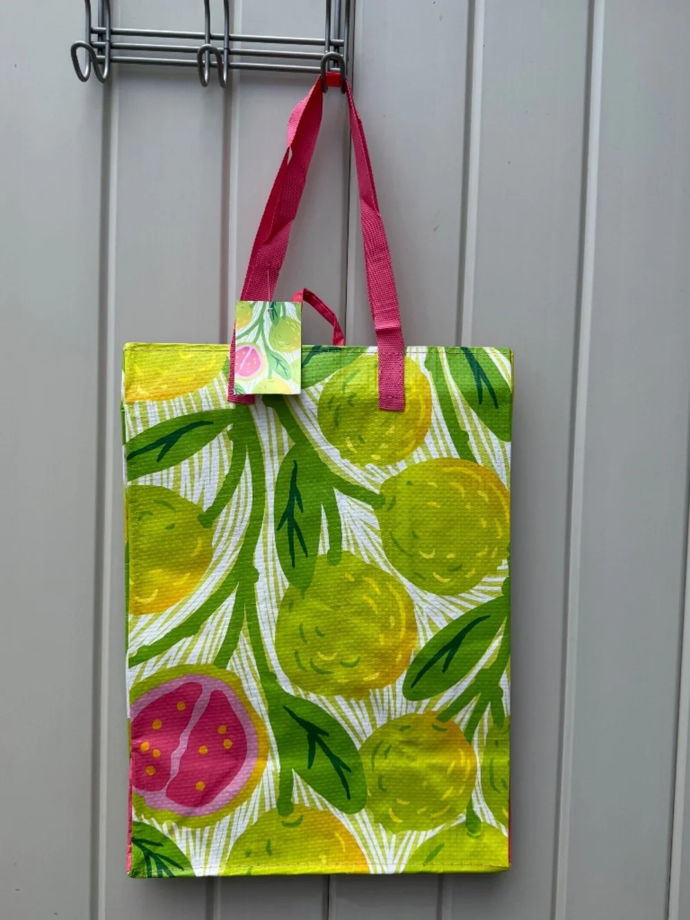 💥 Lot of 5 Foodland Hawaii Exclusive New Tropical Fruit Reusable Shopping Bags